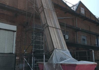 RPC Containers, Oakham. Rubbish Chute