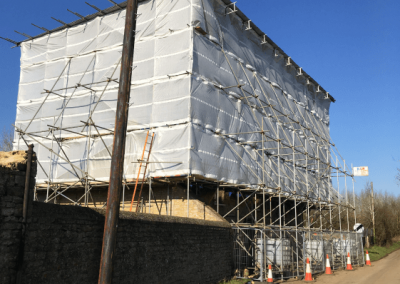Temporary Roof, Slipton, East Northants