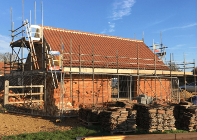 Barn conversion at Hunters Interiors, Stamford